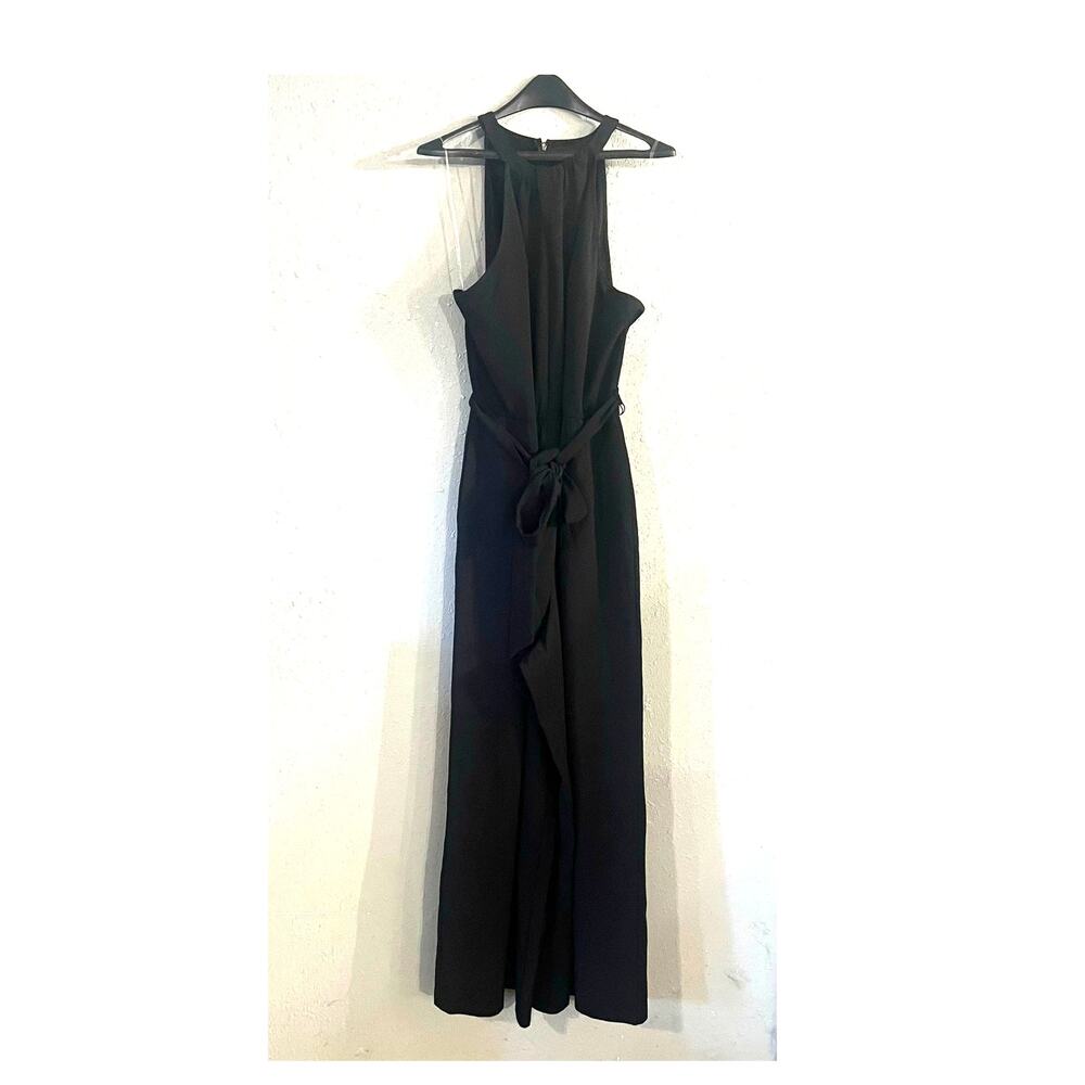 Lane Bryant women’s 22L black Wide Leg Jumpsuit Goth Whimsigoth old money boho